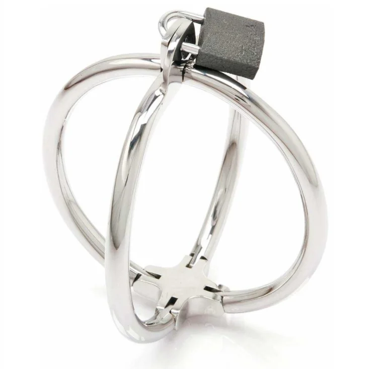 Metal Hard Algemas Inox Criss Cross