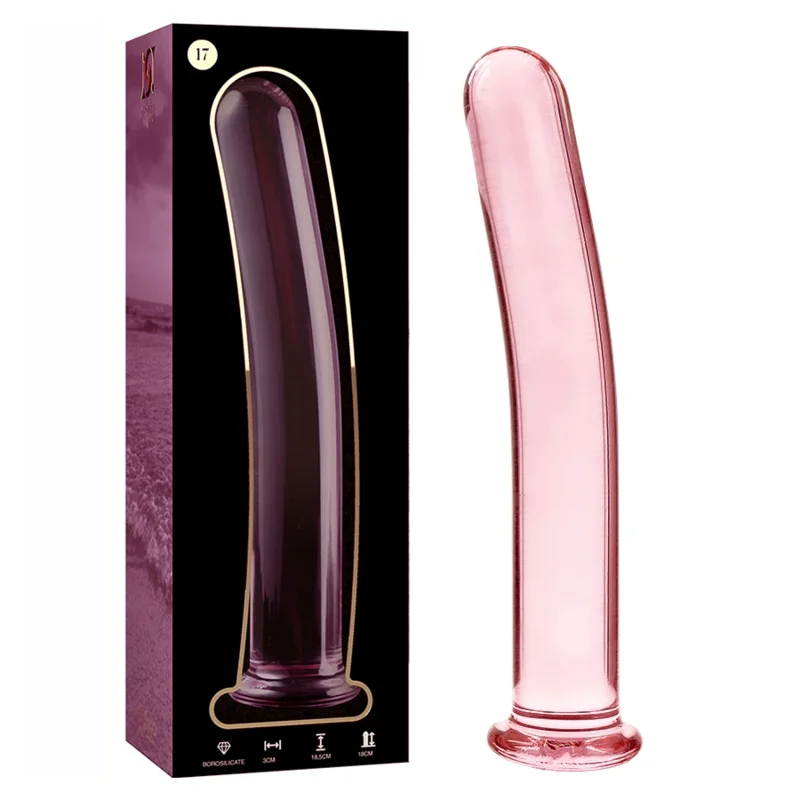 Nebula series by ibiza - modelo 17 dildo vidro borosilicado
