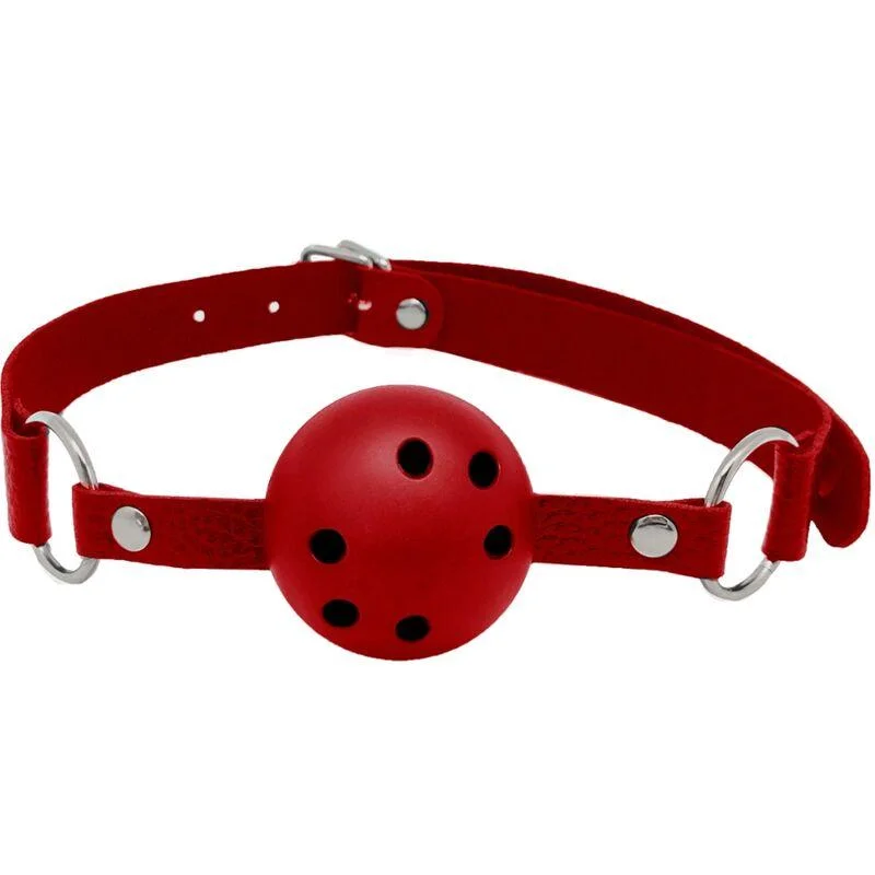 Mordaça Alive Discretion Gag Respirável Vermelho