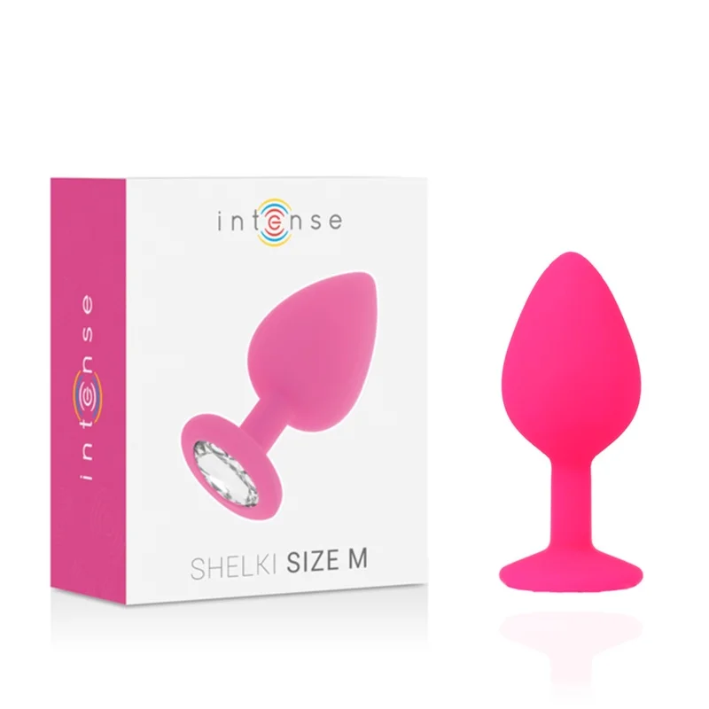 Intense - plug anal shelki m fúcsia