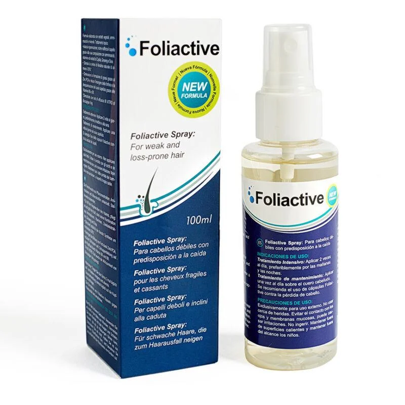 Spray Folioactive C/ Pulverizador P/ Evitar Queda Cabelo