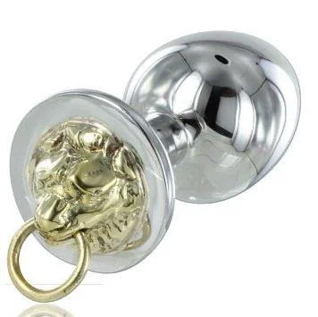 Metal hard - plug anal tigre de ao