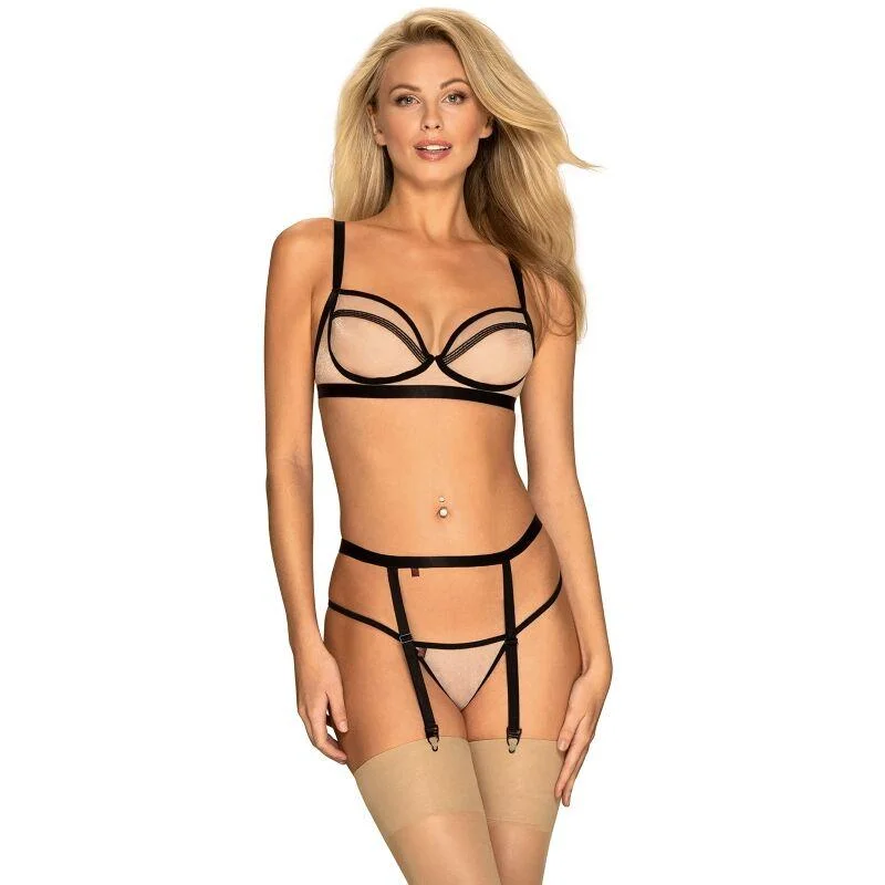 Obsessive Nudelia Conjunto 3 Pecas