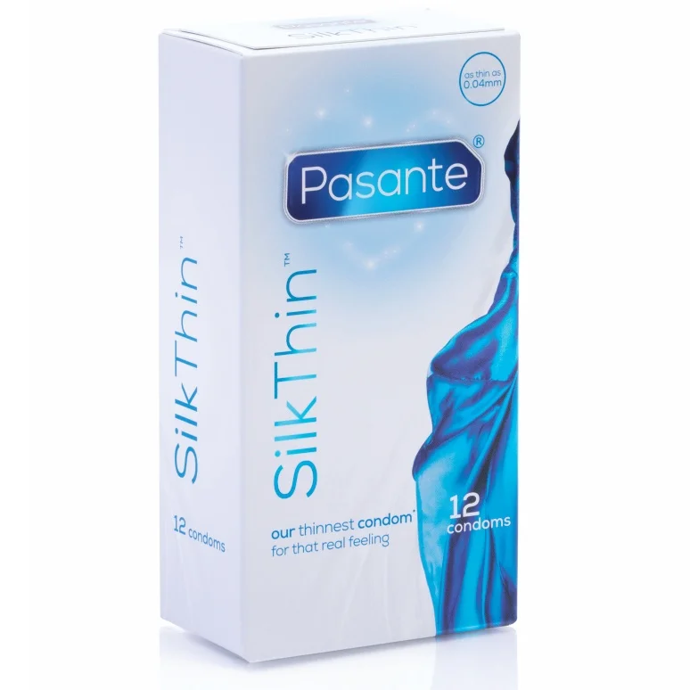 Pasante Preservativos Silk Thin 12 Unid