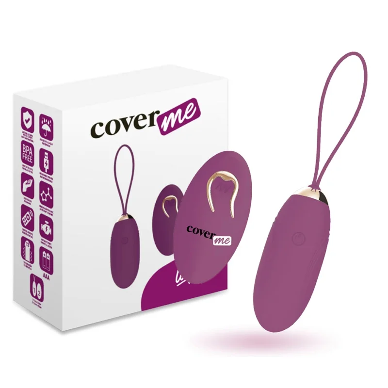 CoverMe Lapi Ovo Vibratorio Comando Lilas