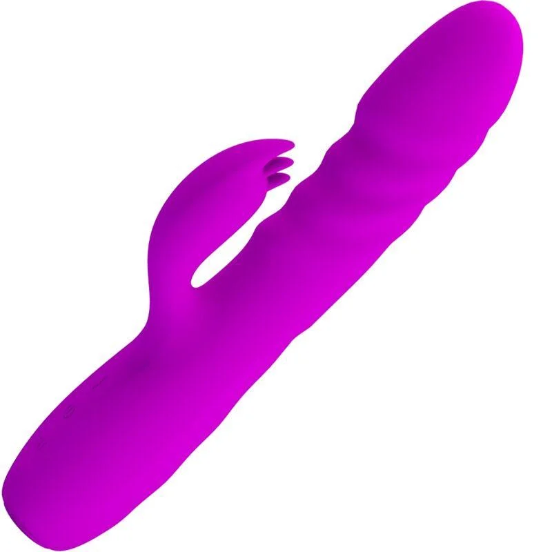 Vibrador pretty love de coelho recarregvel melanie roxo