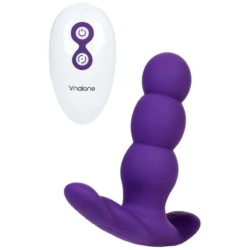 Nalone Pearl Plug Anal Vibratorio Comando Lilas