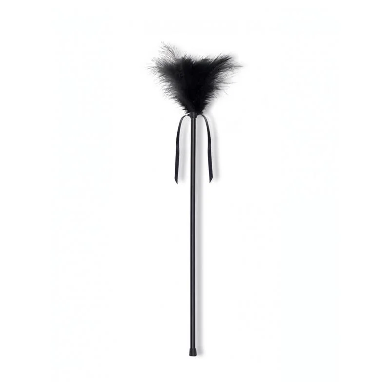 Estimulador de plumas preto