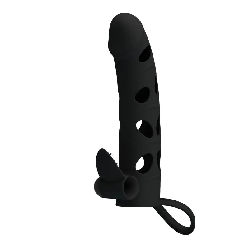 Pretty Love Extensor Penis com Bala Preto
