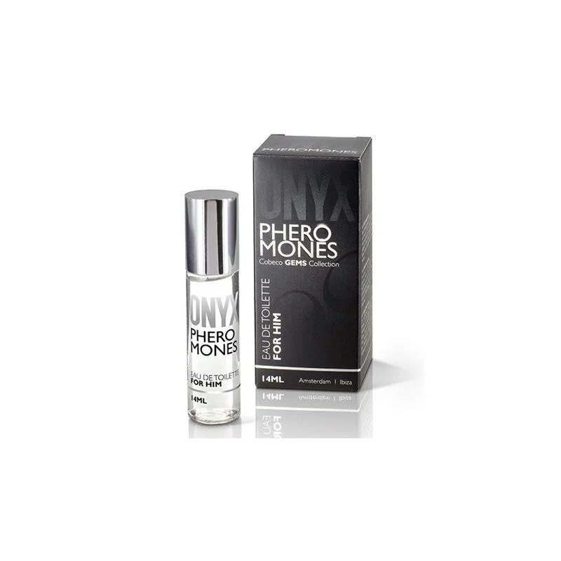 Perfume de feromonas cobeco pharma masculino onyx 14 ml