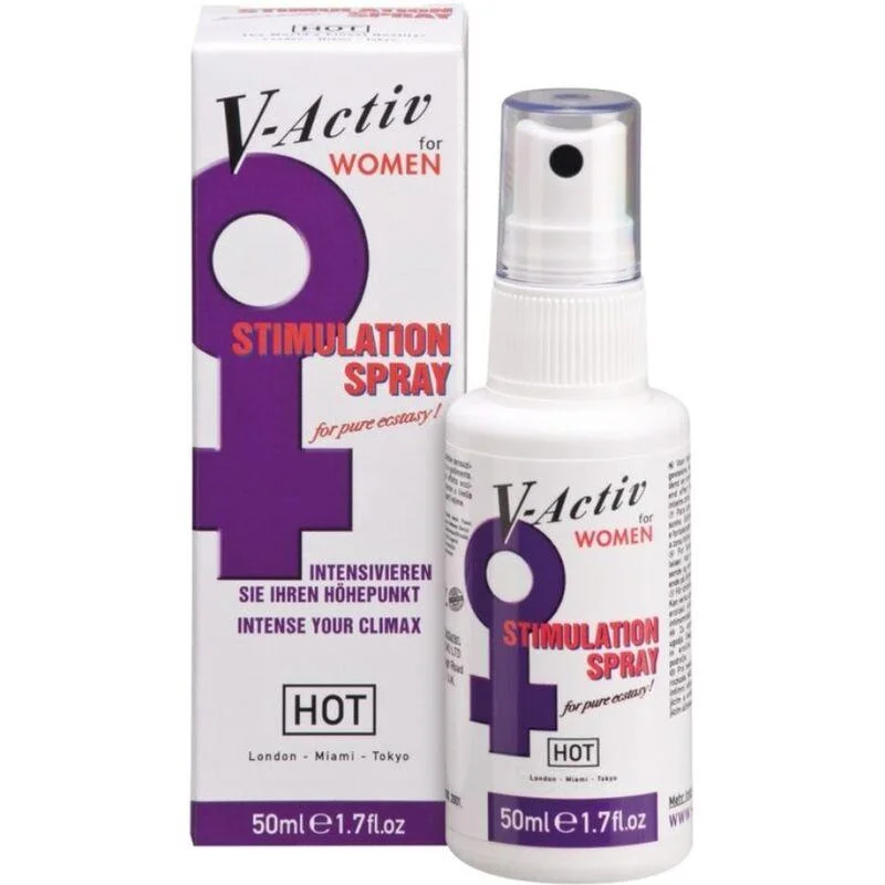 Hot V Activ Stimulation Spray Estimulante Ela 50ml