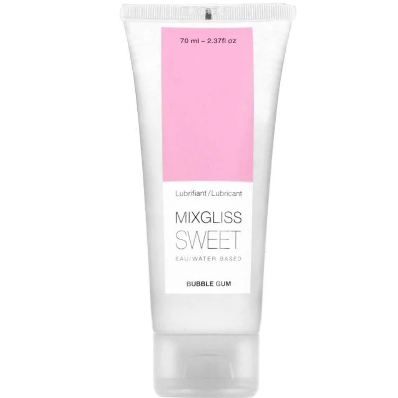 Mixgliss - lubrificante base de gua sabor goma 70 ml