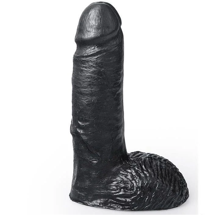 Hung system - dildo preto cor marcel 17 cm