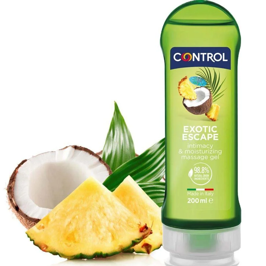 Control Gel Massagem Exotic Escape 200ml