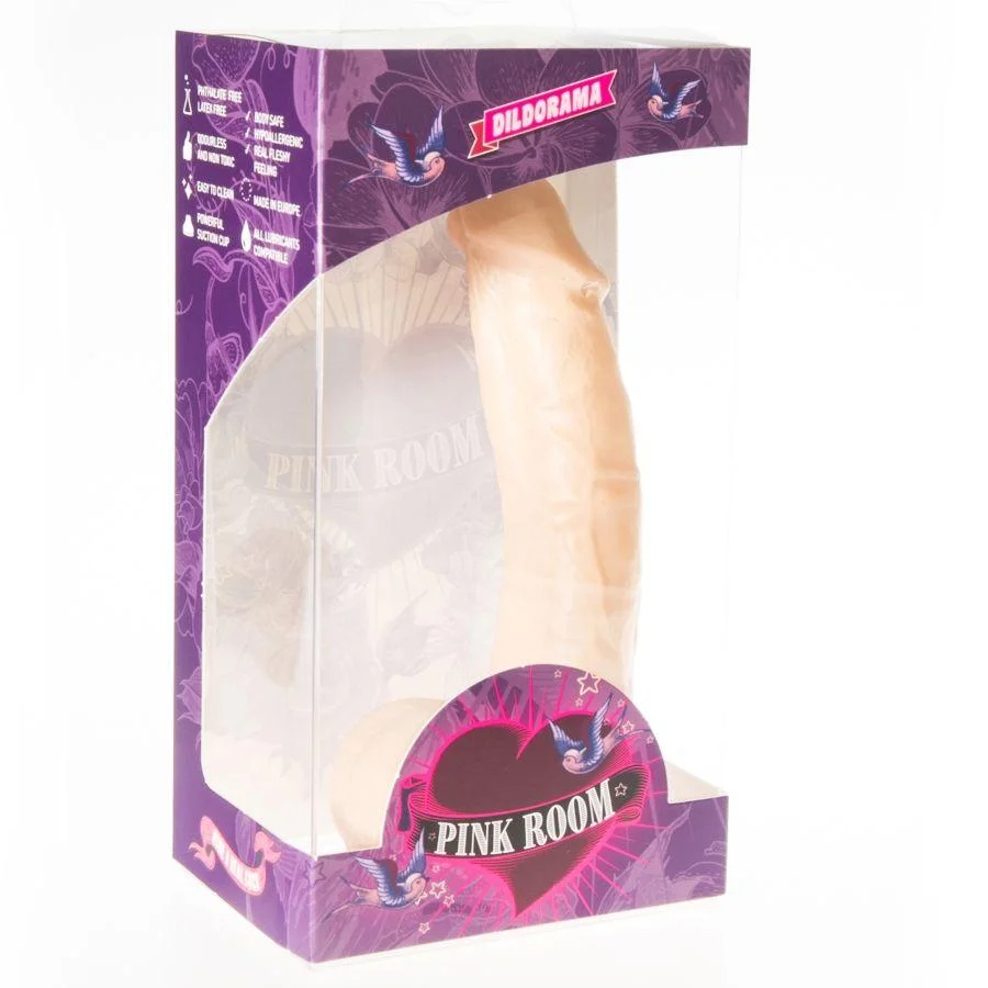 Pink Room Connor Consolador Realista Carne 16cm