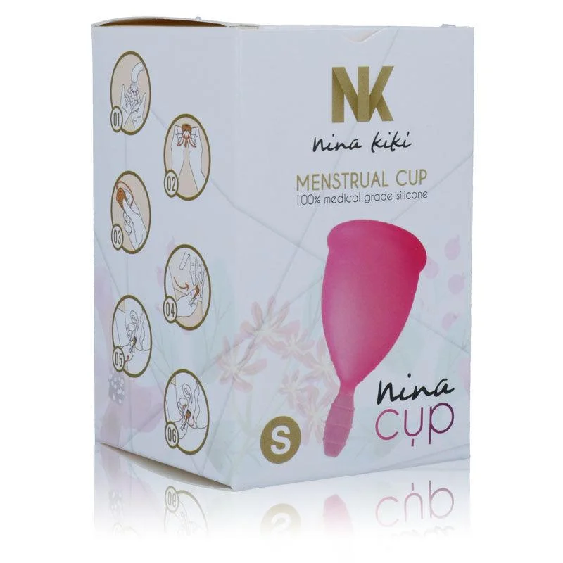 Nina Kiki Copo Menstrual Rosa S
