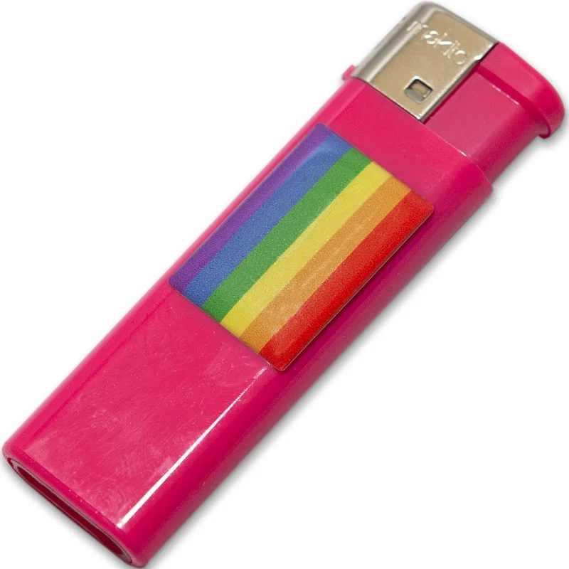 Pride Isqueiro Fúcsia Bandeira LGBT
