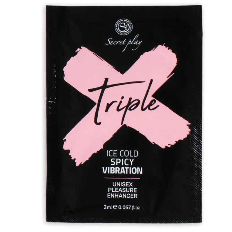 SecretPlay Triple X Intensificador Dose Unica