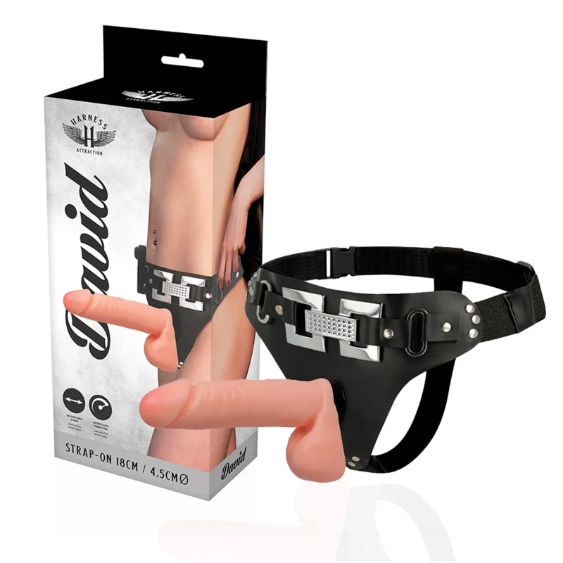 Harness Attraction Deluxe Arnes Consolador 18cm