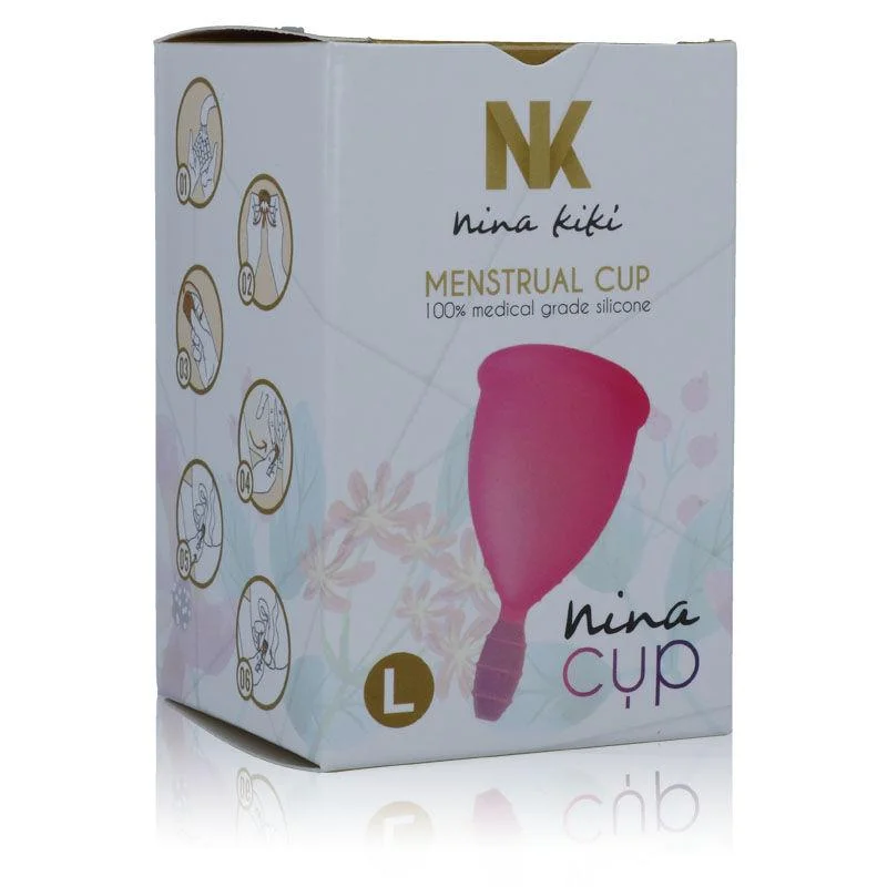 Nina Kiki Copo Menstrual Rosa L