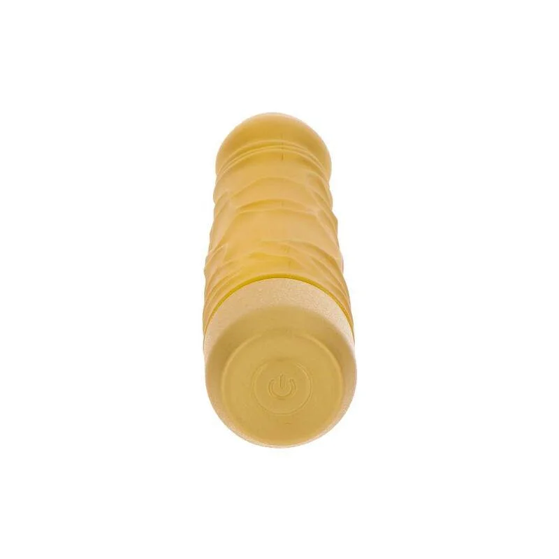 Get Real Gold Dicker Vibrador Dourado