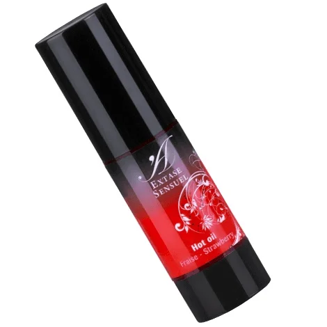 Óleo estimulante extase sensual de calor de morango 30 ml