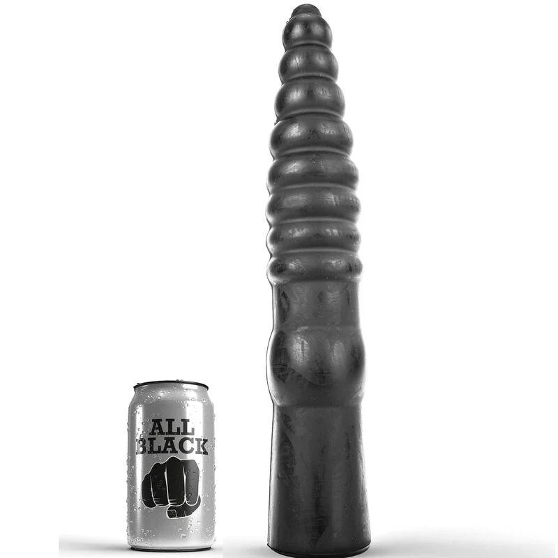 Dildo All Black Anal 33 cm