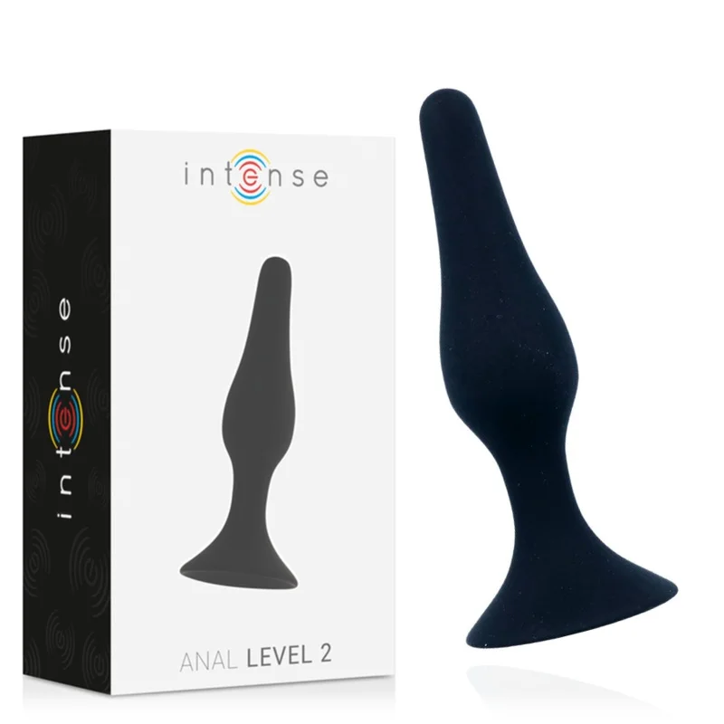 Intense Kit Anal Treino Nivel 2 11cm Preto