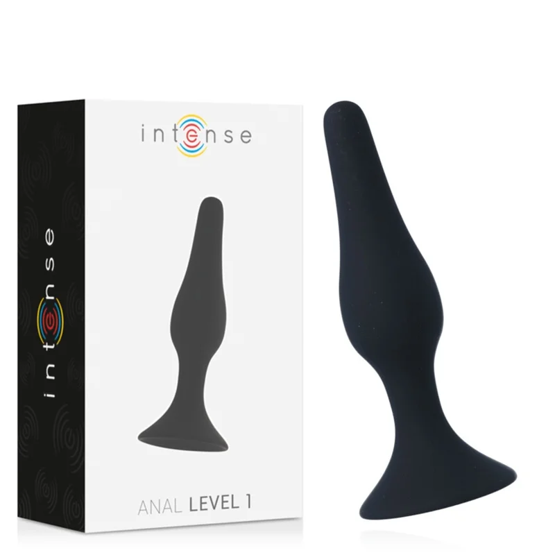 Intense Kit Anal Treino Nivel 1 10cm Preto
