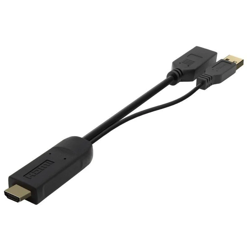 Conversor activo hdmi 2.0 a dp v1.2 hdmim-usbm-dph preto 10c