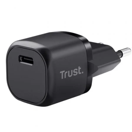 Carregador compacto trust maxo/ 1xusb tipo-c/ 20w