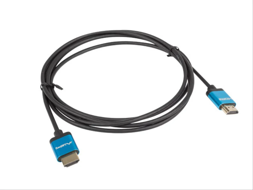 Cabo hdmi lanberg macho/macho v2.0 4k slim 1m preto