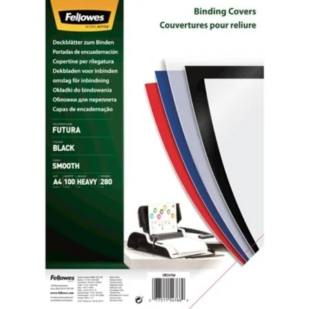 Capas de polipropileno fellowes 5476603/ a4/ 300 microns/ 10