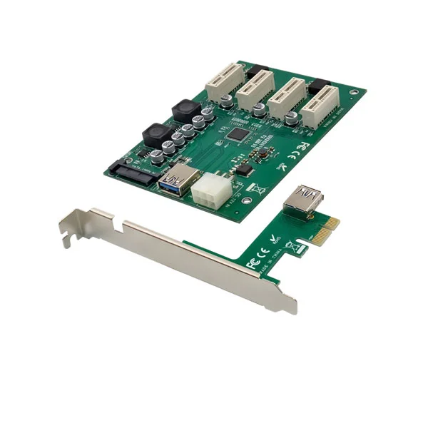 Conceptronic adaptador/ expansor de 1xpcie para 4xpcie