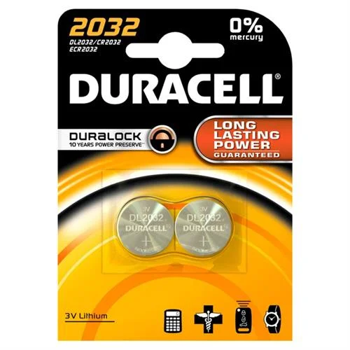 Pilha duracel.esp.electr.cr2032-2032k2