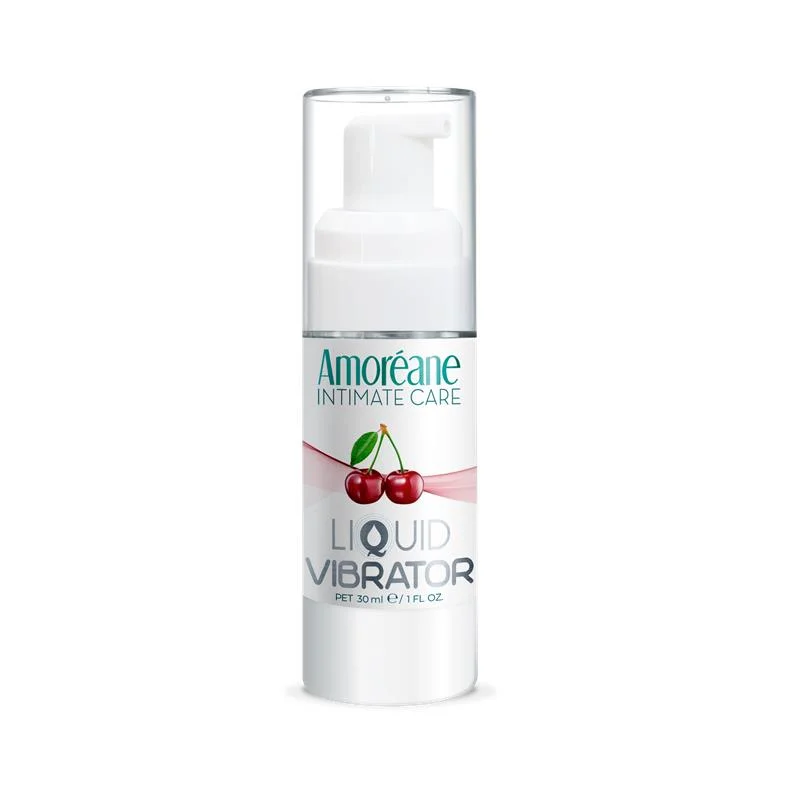Vibrador líquido sabor cereza 30 ml