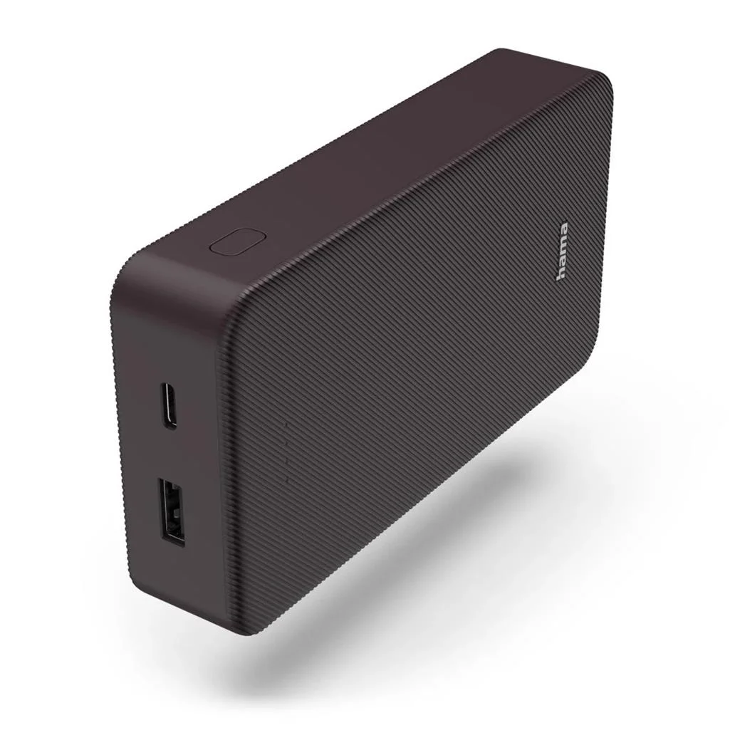 Powerbank power pack hama "color 20", 20000mah, bordô - 20