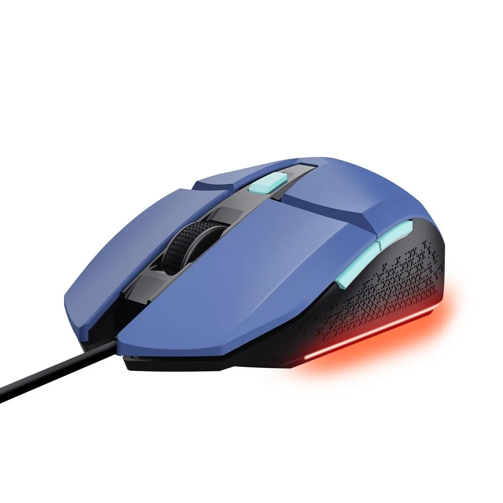 Rato trust gxt109b felox gaming mouse blue - 25067