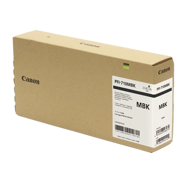 Canon tinteiro preto mate pfi-710