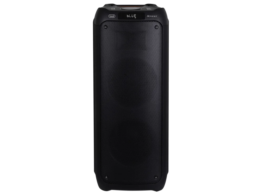 Coluna amplificada 200w bluetooth usb aux-in tws trevi