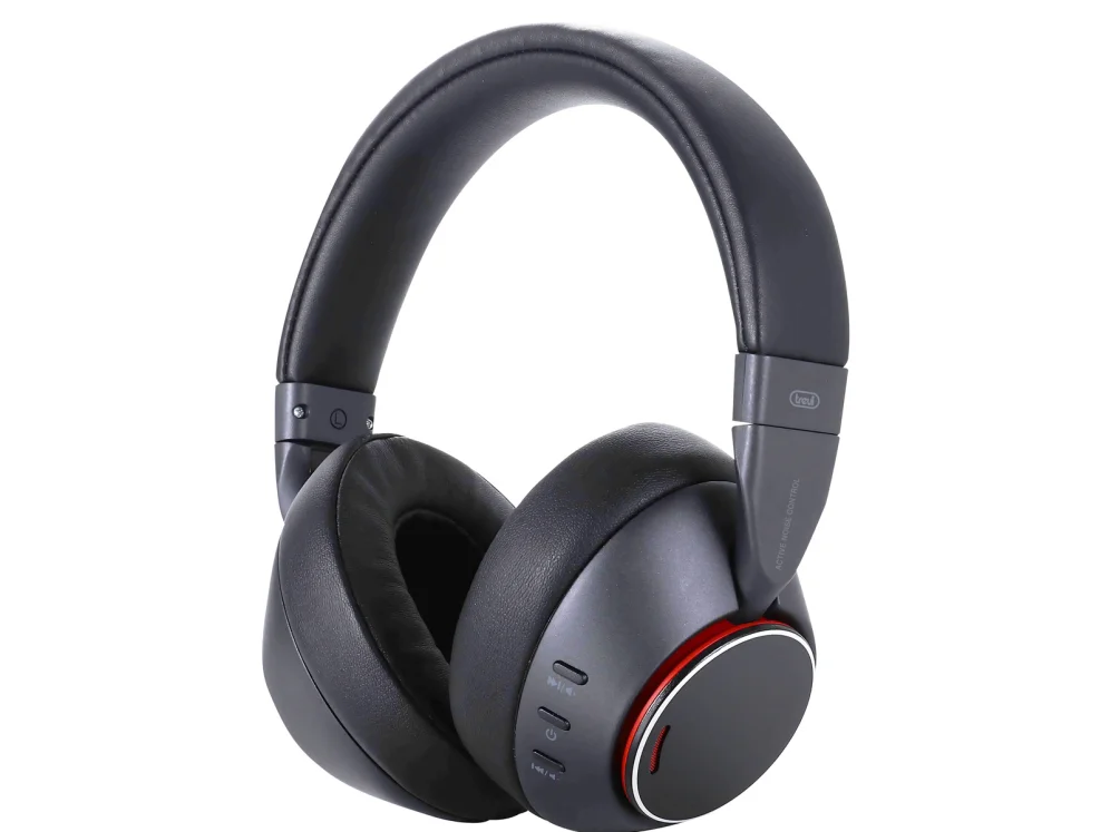 Auscultadores dj bluetooth com redução de ruído trevi dj 12e