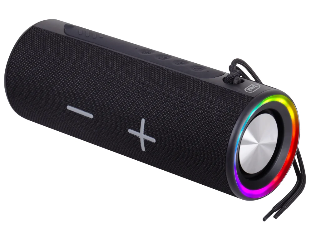 Altifalante portátil amplificado 20w bluetooth usb micro tre