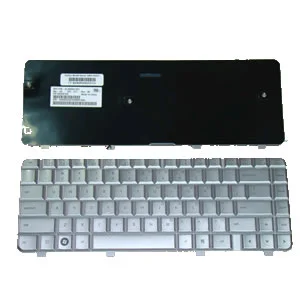 Teclado portatil hp dv4-1000 silver