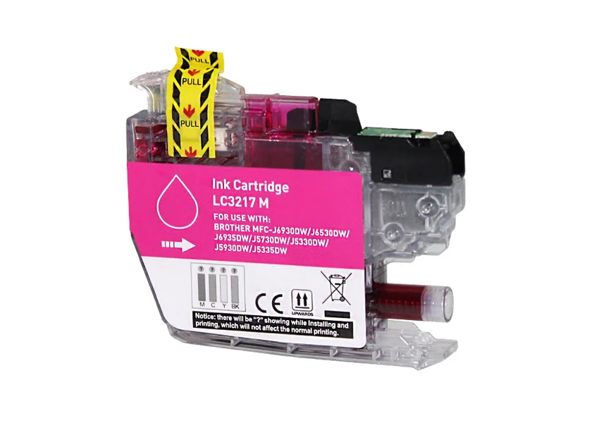 Tinteiro compatível brother lc3217m magenta