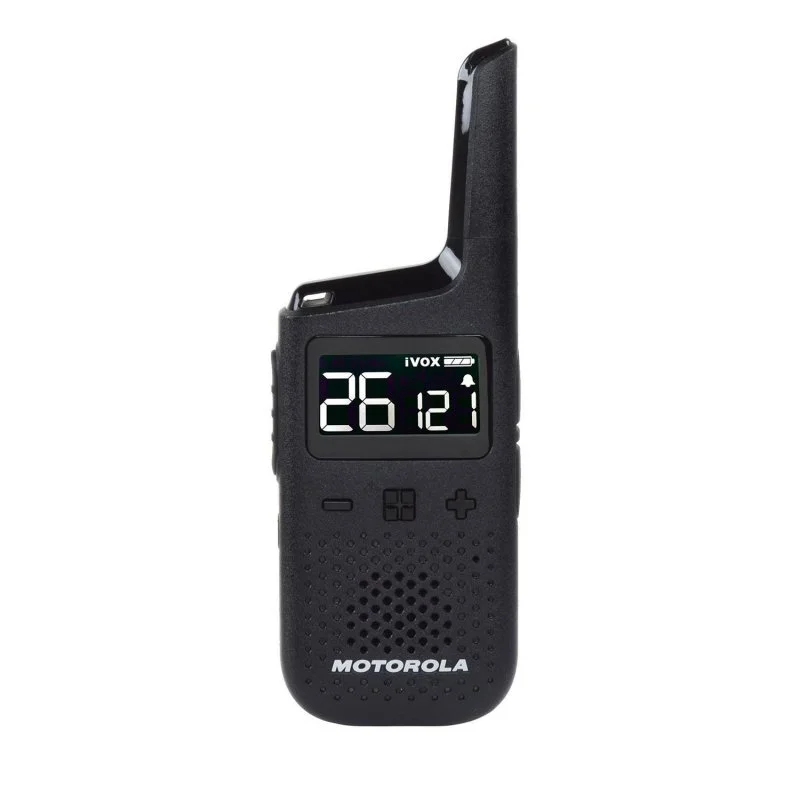Walkie talkie motorola xt185 - 16 canais 8km 500mw ip54 pack