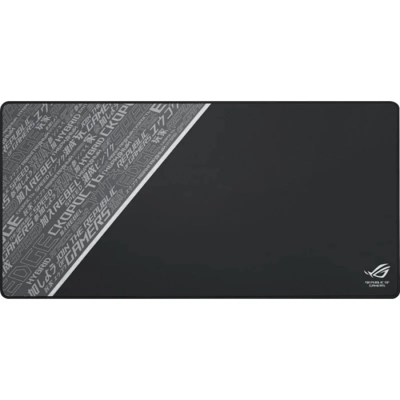 Tapete gaming asus rog sheath preto e cinza
