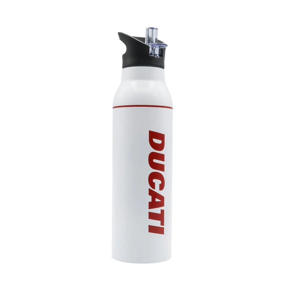 Garrafa de água ducati branca