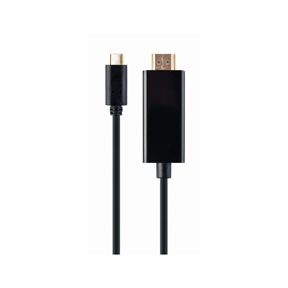 Adaptador gembird type-c para hfmi macho 4k 60hz 2.0mt preto