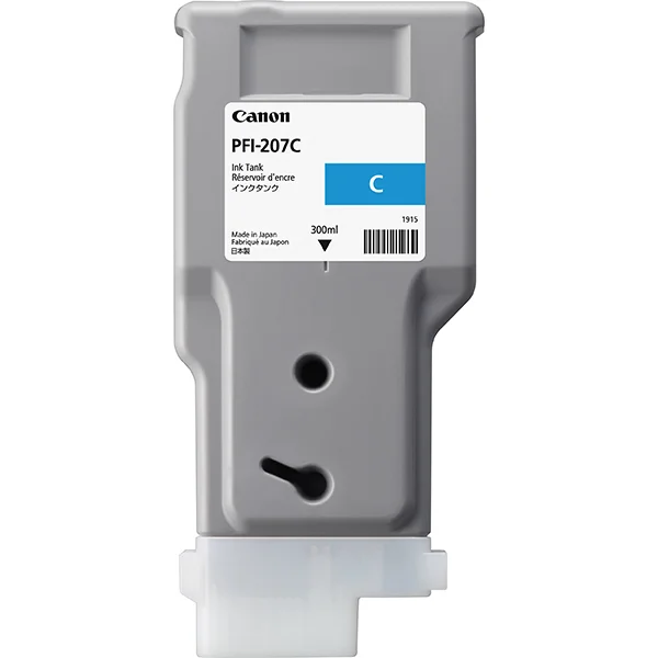 Canon tinteiro azul pfi 207