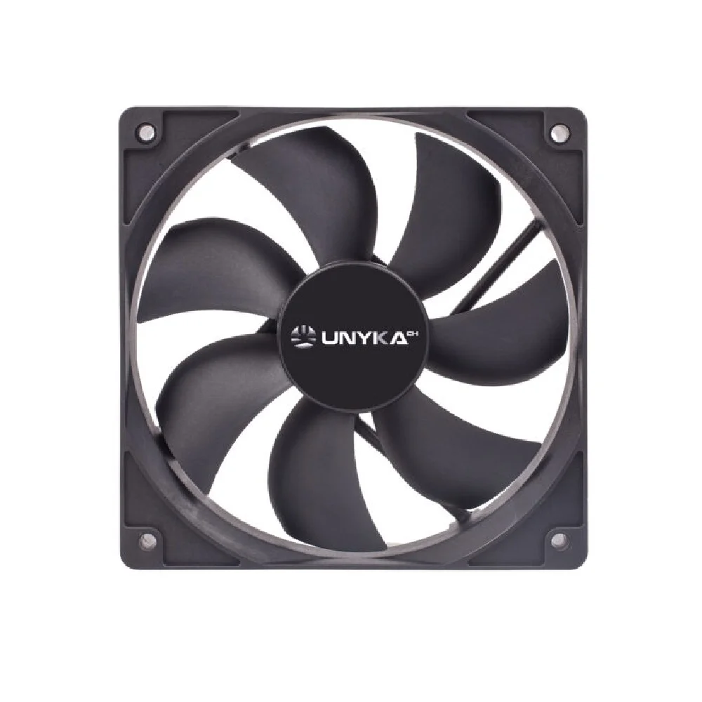 Ventoinha caixa unyka 120mm preta